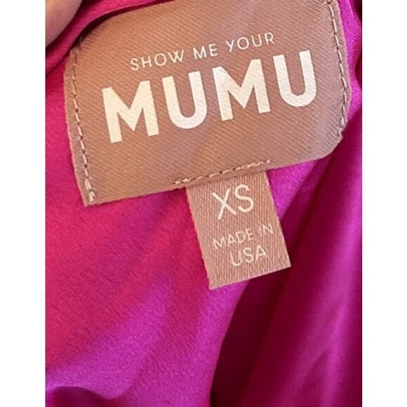 Show Me Your Mumu Jasmine Tie Floral Mini Dress in Miss Malibu XS - Picture 3 of 6